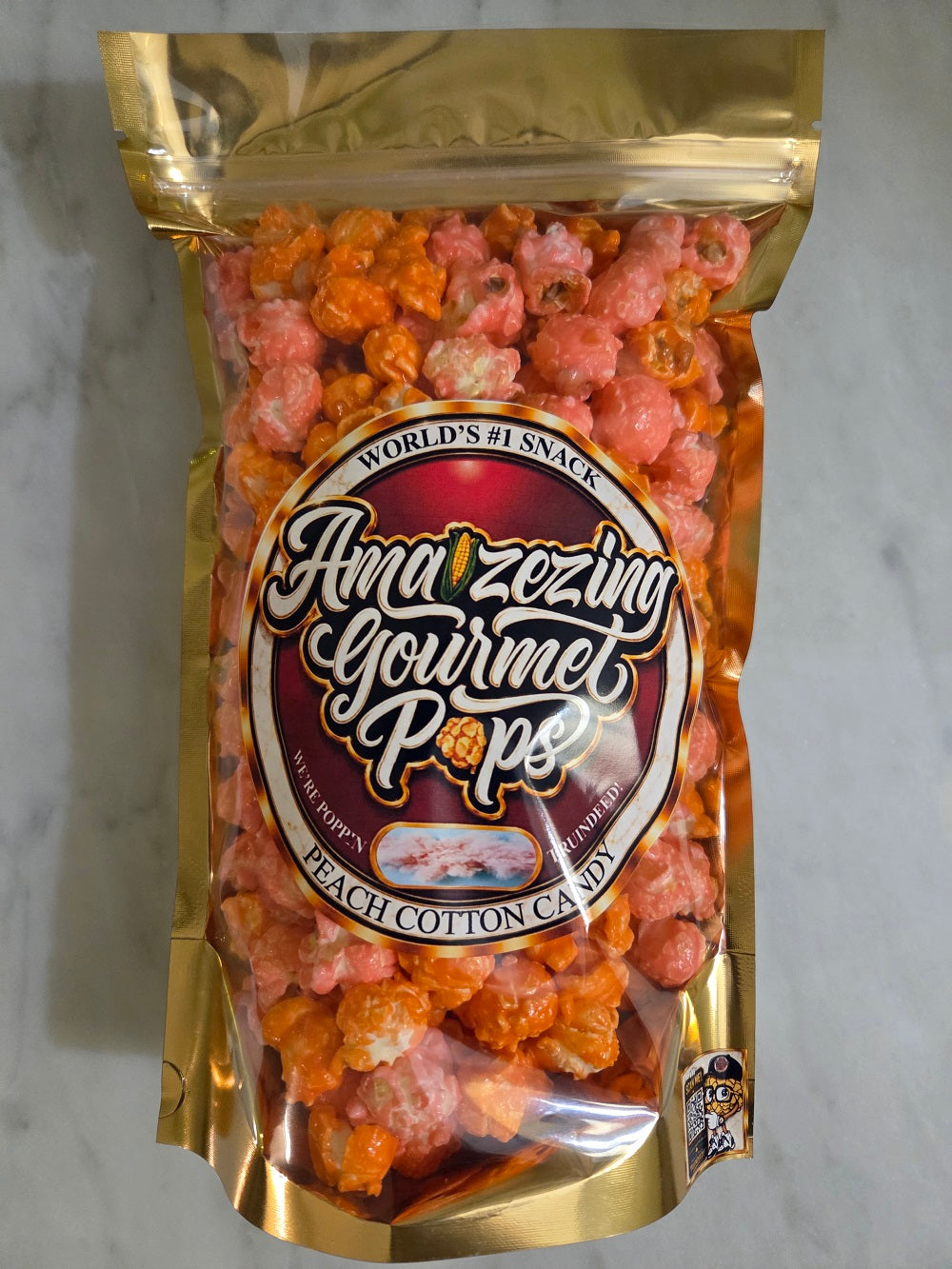 Peach Cotton Candy